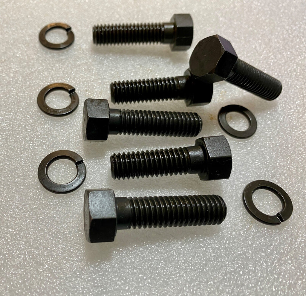 Harley Knucklehead 1936-42 Plain Head Rocker Box Mount Bolts OEM# 071, 073