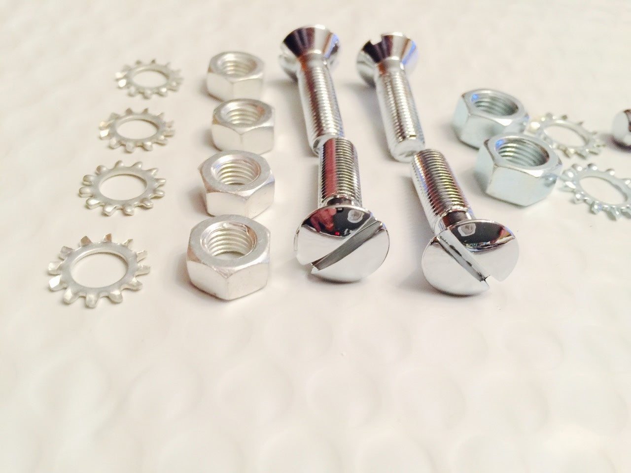 Harley K-Model Sportster 52-58 Chrome Plated Rear Fender Mounting Kit Mount KH K