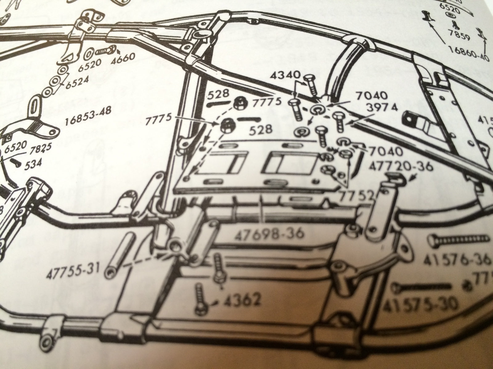 Harley Transmission Mounting Plate Kit 1958-1964 Panhead W/ CP-1035 CP-1038 USA