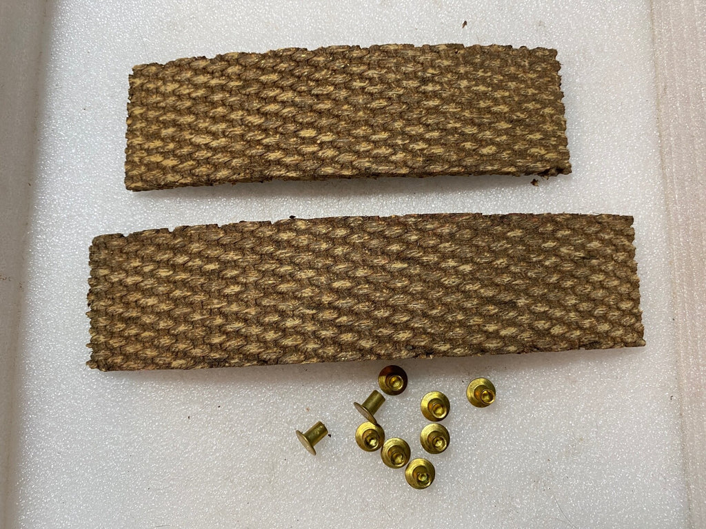 Harley 4113-28A Front Brake Shoe Lining Pad Kit 28-34 C B Single Pup DL 