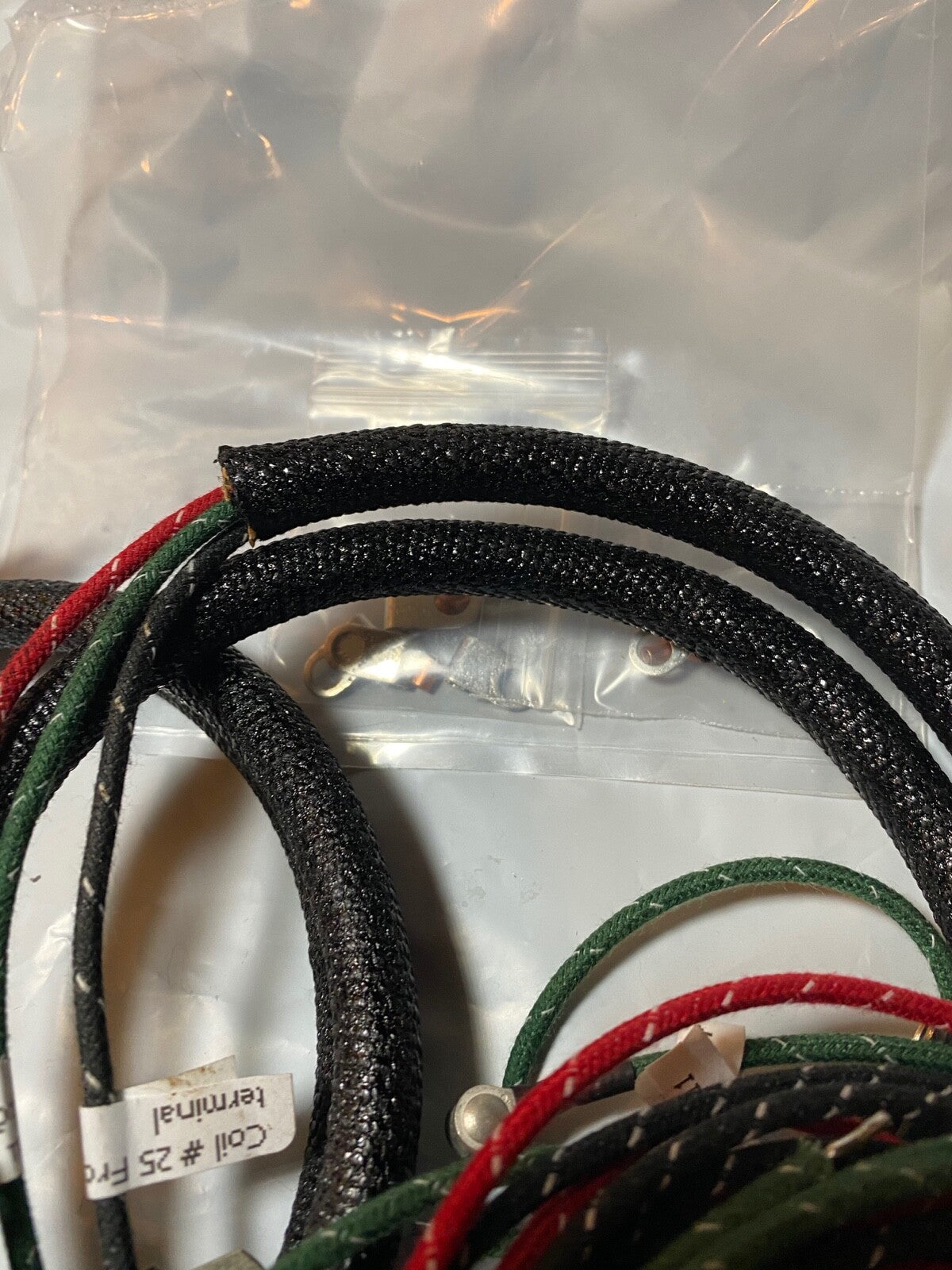 Harley 4735-47 Complete 1947 Servicar Wiring Harness Kit W/ Tail Lamp Wires USA