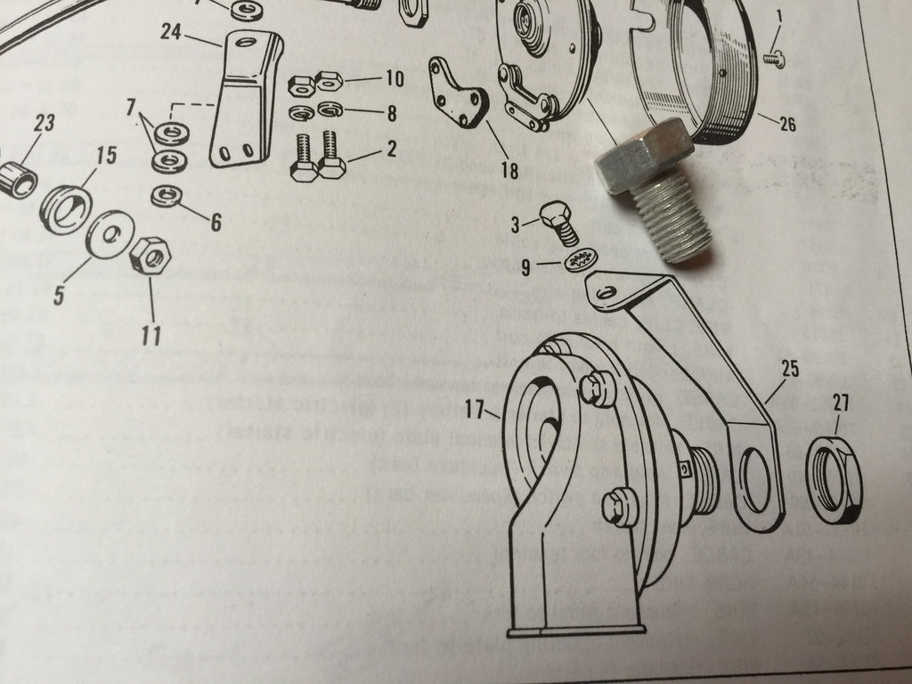 Harley CP-1038 5/16”-24 x 1/2" Bolts 4 OEM 3953 XL FL