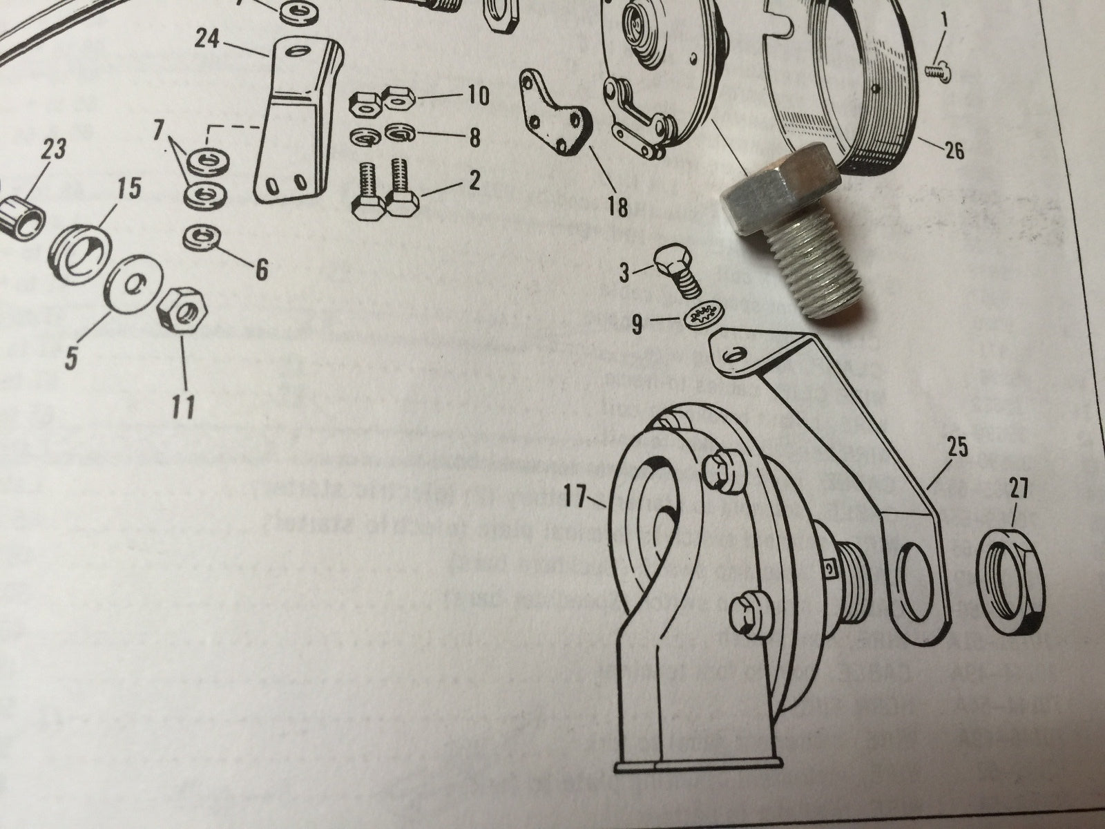Harley CP-1038 5/16”-24 x 1/2" Bolts 4 OEM 3953 XL FL