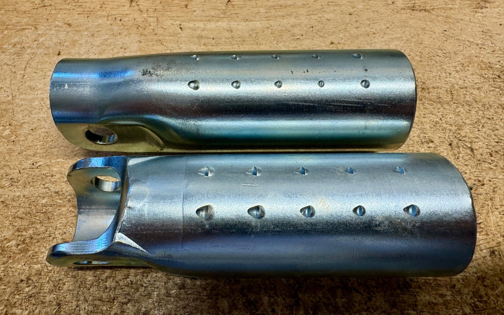 Harley NOS 1952-91 K-Model Sportster Hummer FX Foot Pegs W/ Logo 50939-52