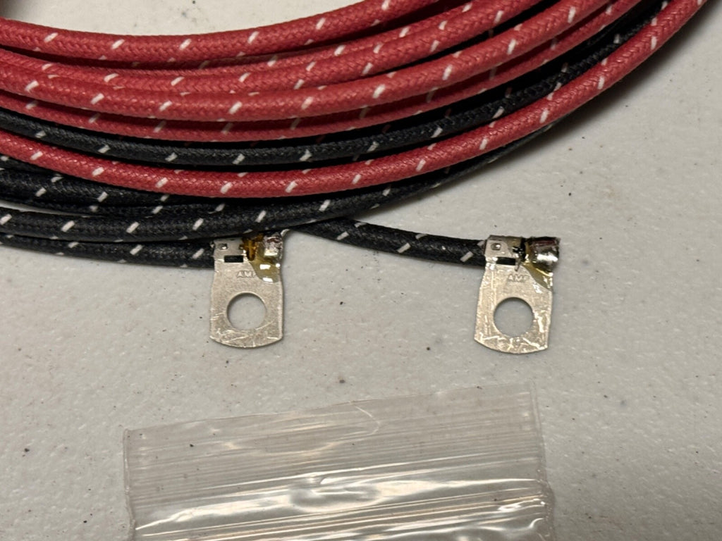 Harley 1946-47  Sidecar Wiring Harness Correct Soldered Terminals Asphalt Loom