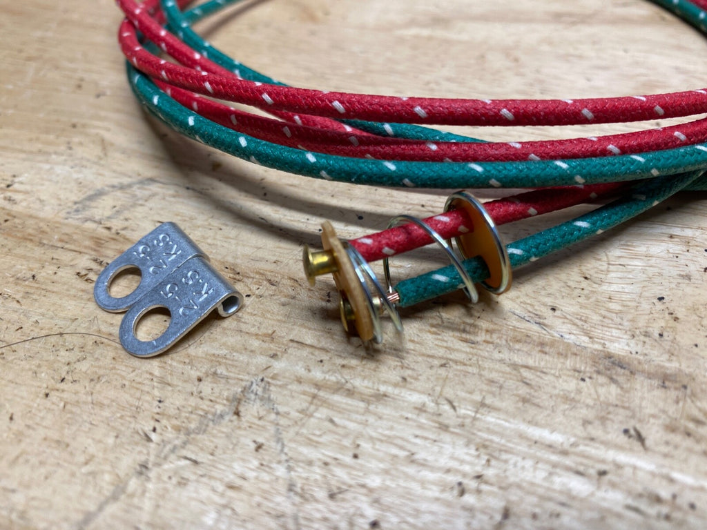 Harley Tail Lamp Wire Harness Panhead WL Shovelhead 1948-69 Cloth Wires