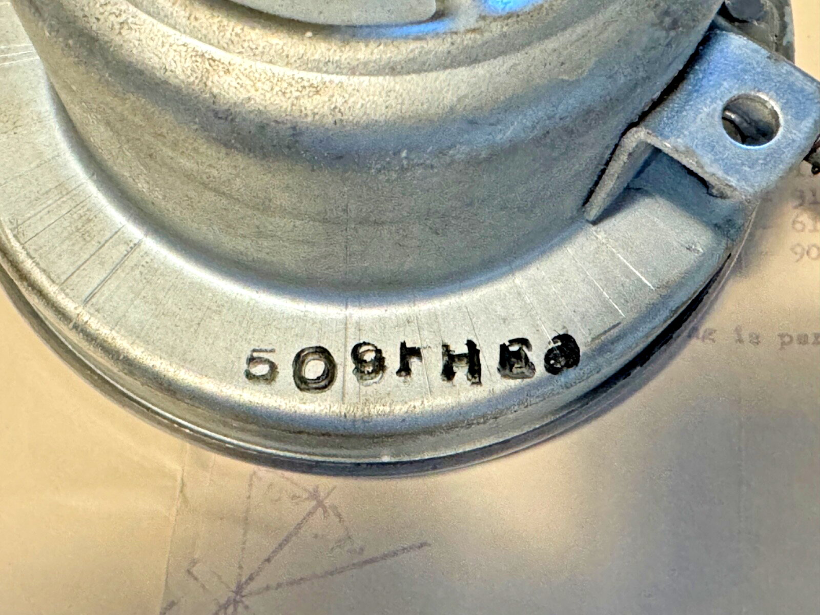 Harley NOS OEM 67007-60 Police Special Speedometer Panhead Servicar