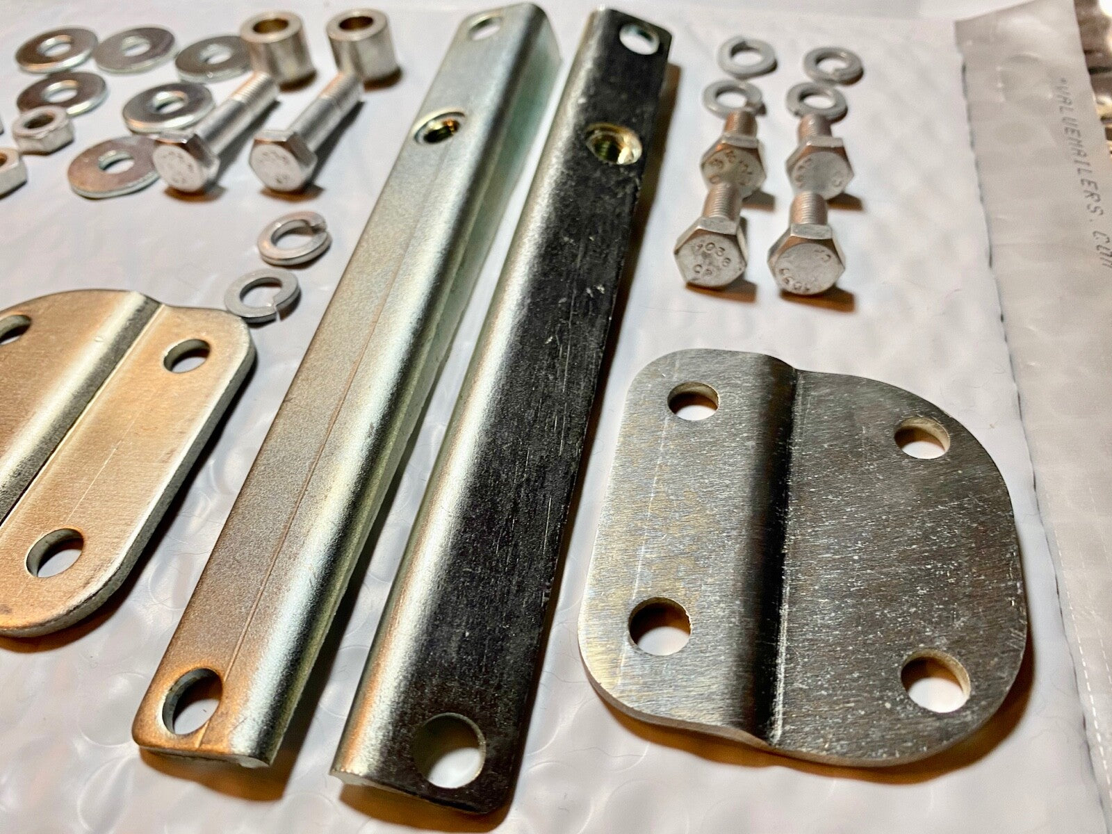 Harley Panhead Shovel Windshield Mounting Brackets W/ CP Hardware 1960-84 USA 