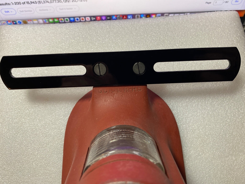 Harley Knucklehead Panhead 47-48 Guide R-H5 Tombstone Tail Lamp Tag Bracket Kit