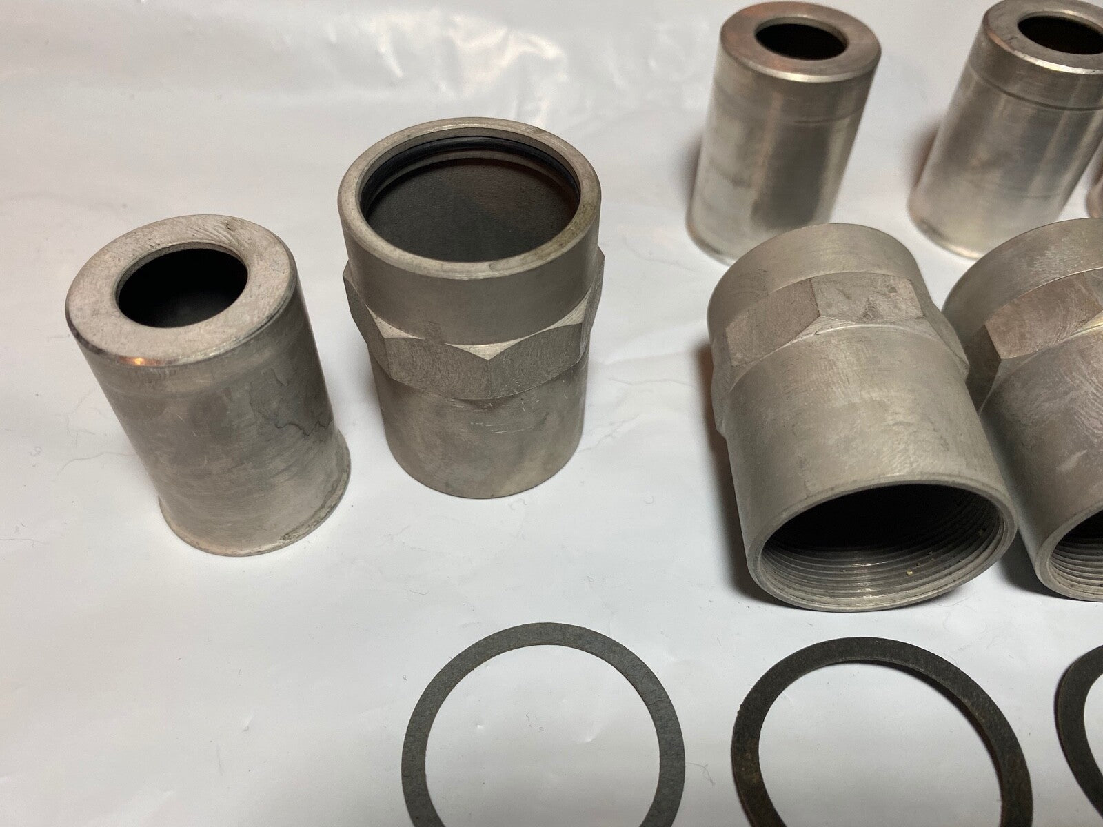 Harley WL Servicar O-Ring Valve Spring Covers Cadmium 1941-73 173-41 18239-41 