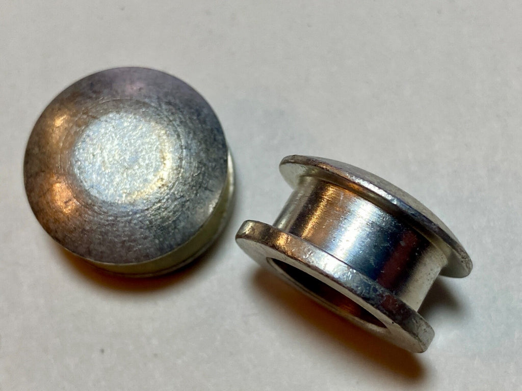 Harley 56239-53 Panhead Sportster Handlebar Waffle Grip End Plugs Cad '54-61 USA