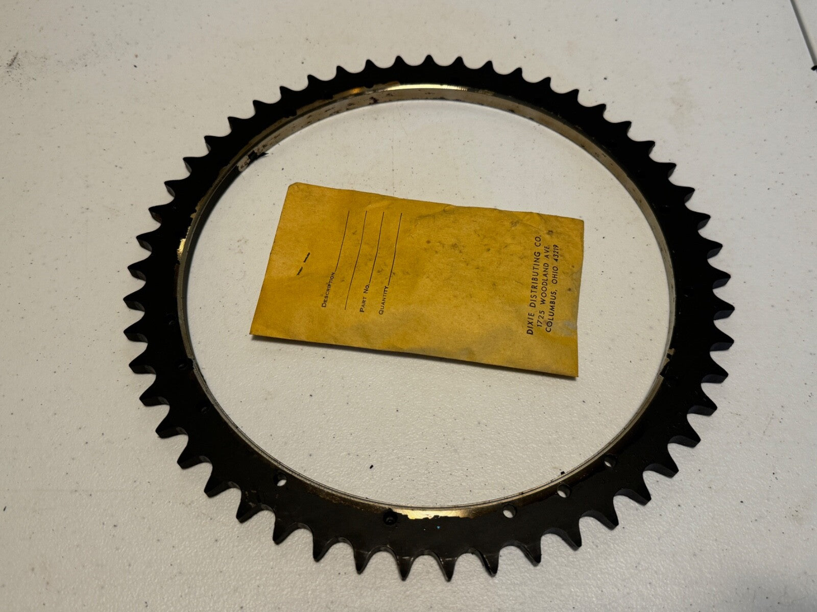 Harley NOS Panhead Duo-Glide Electra Rear  Brake Drum Sprocket 1967-72 41470-67