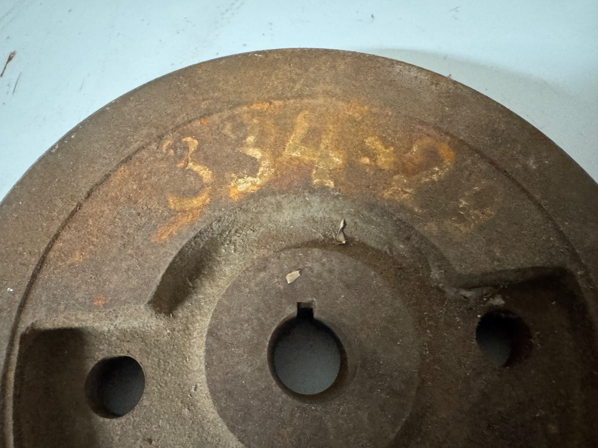 Harley 334-29 Model C Single Pup Pea Shooter Left Flywheel Good Used OEM1