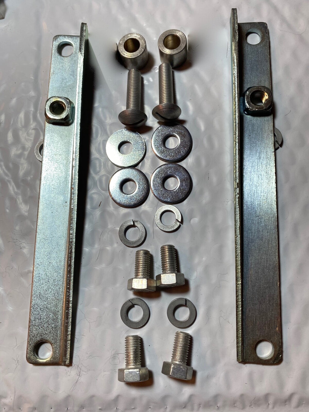 Harley Panhead Shovelhead Windshield Mounting Brackets w/ CP Bolts 1949-84 USA 