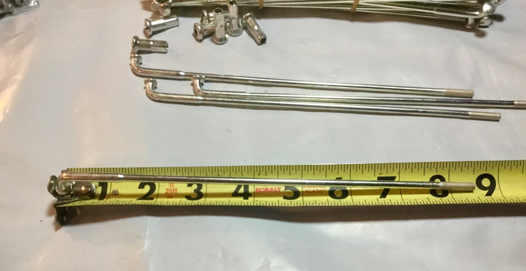 Harley Knucklehead UL WL 18" Parkerized Star Hub Spokes OEM# 3943-36 Euro