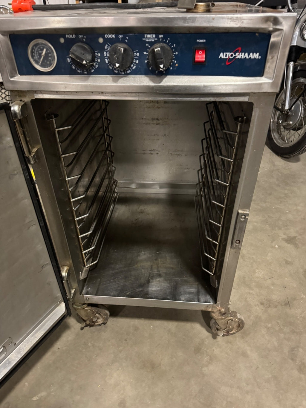 Alto-Shaam 1000 TH/II Single Phase 115V Double Deck Cook & Hold Cabinet Tested