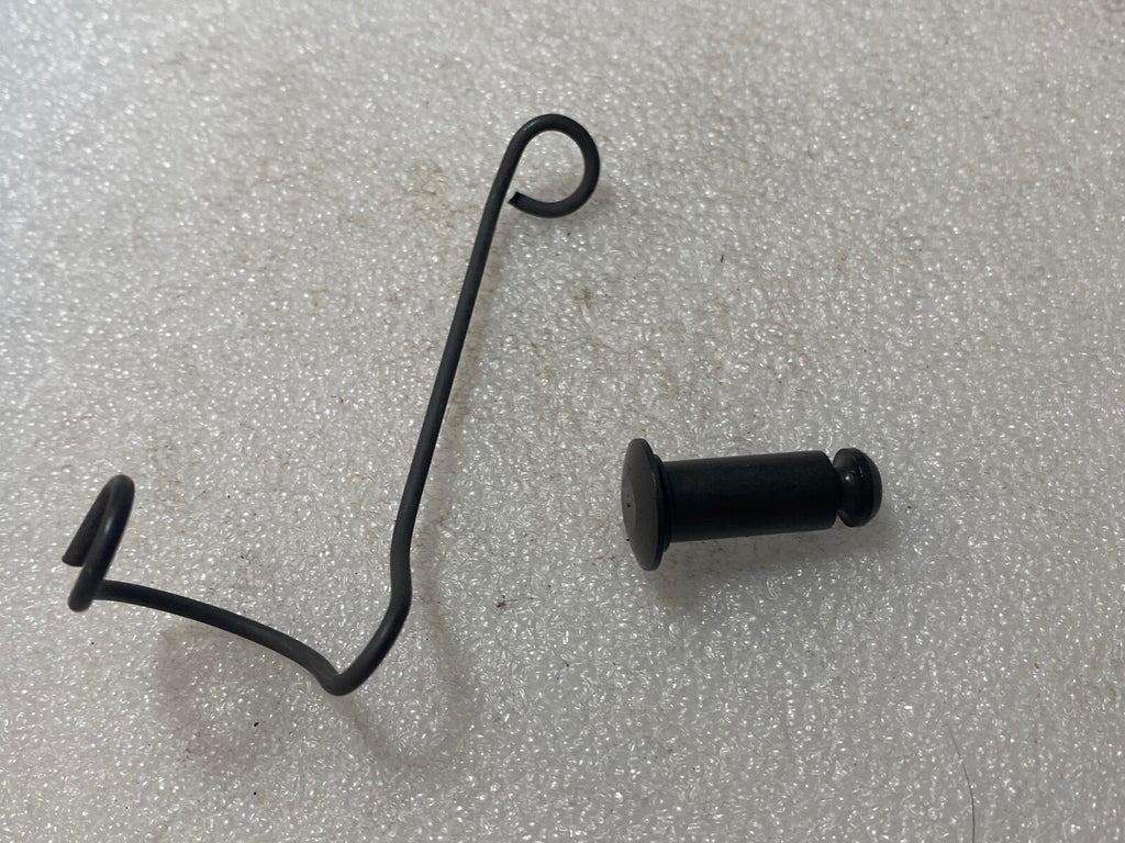 Harley WLA WLC Short Seat Post Tee Clevis Pin & Spring WWII OEM# 3112-42 1942-45
