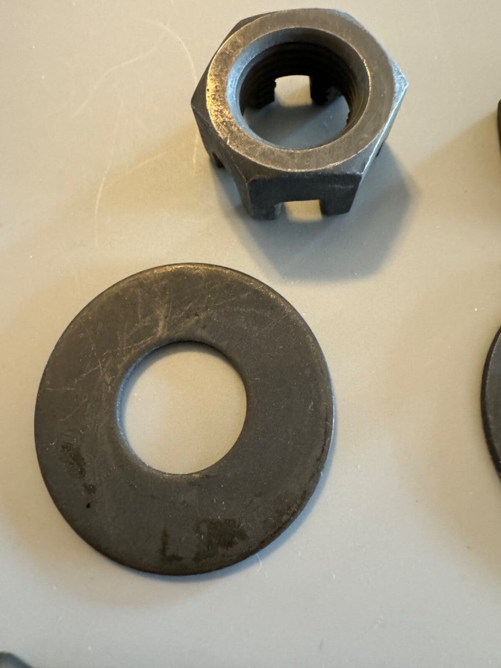 Harley 1937-1959 Servicar Axle Nut & Washer Kit 7947 7267-32 7266-37A 83975-32