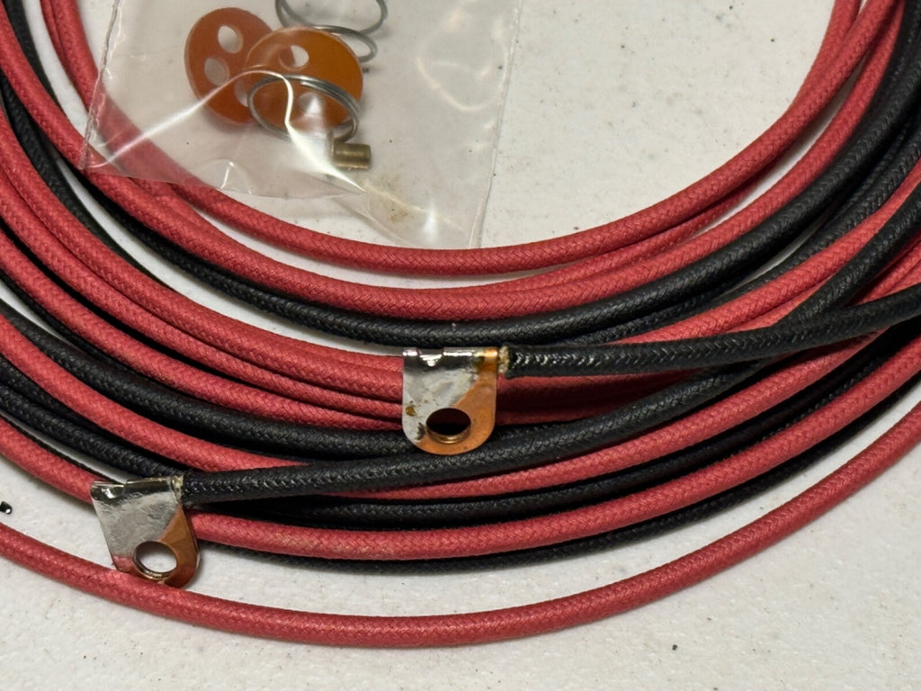 Harley 1939-45  Sidecar Wiring Harness Correct Soldered Terminals Asphalt Loom