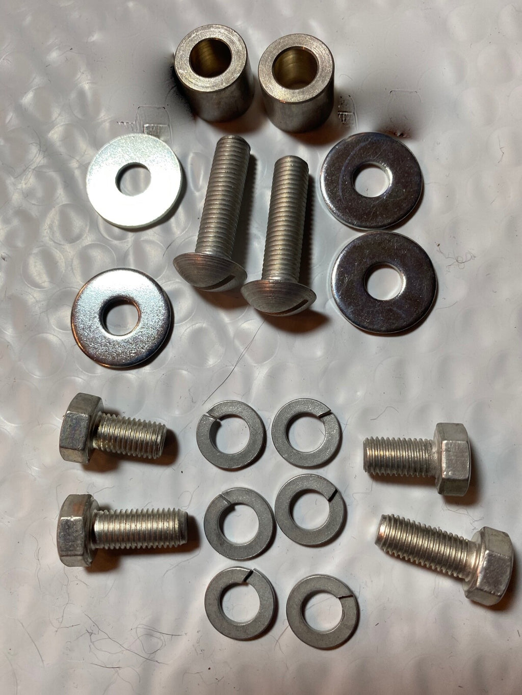 Harley Panhead Shovelhead Windshield Mounting Brackets w/ CP Bolts 1949-84 USA 