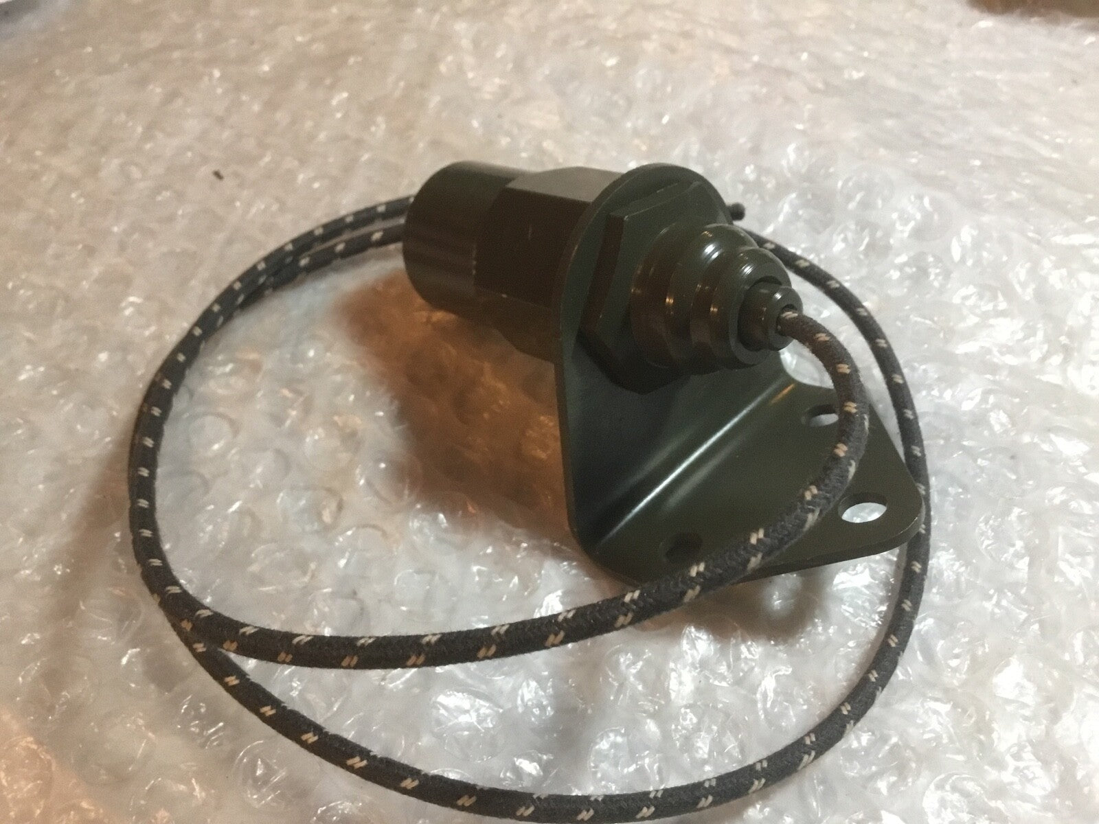 Harley 1943 WLC Front Fender Black Out Marker Lamp Light WWII 4950-43 