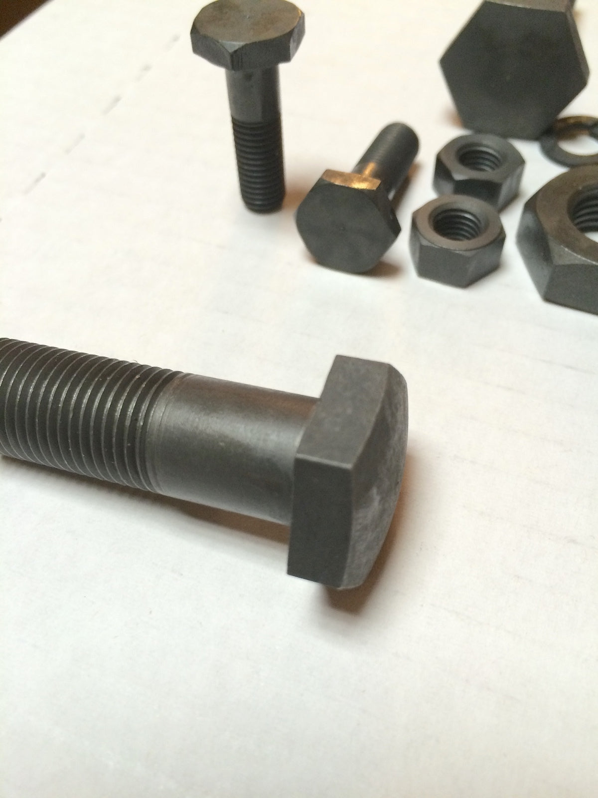 Harley Knucklehead UL Panhead Rear Crash Bar Mounting Hardware Kit Parkerized 