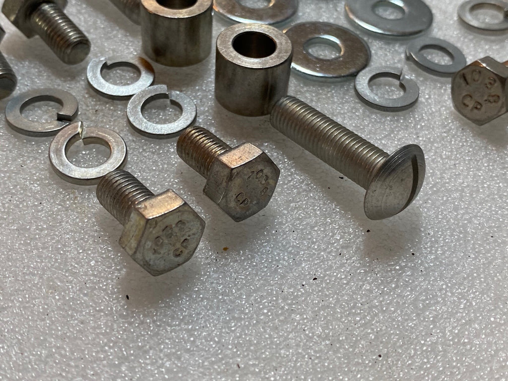 Harley Panhead Windshield Mounting Bracket Hardware Kit CP Bolts 1949-59 USA 