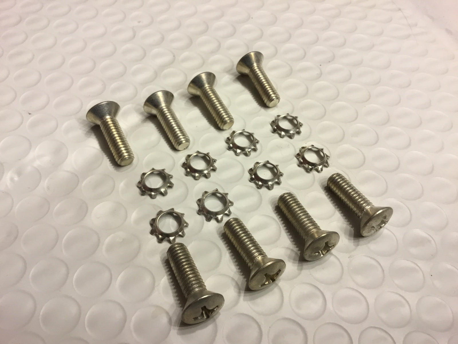 Harley Panhead Phillips Lifter Screws & Washers OEM# 2329, 1950-53