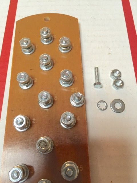 Harley 72301-49 Panhead Bakelite Front Terminal Plate 58-69 FL FLH *Assembled*