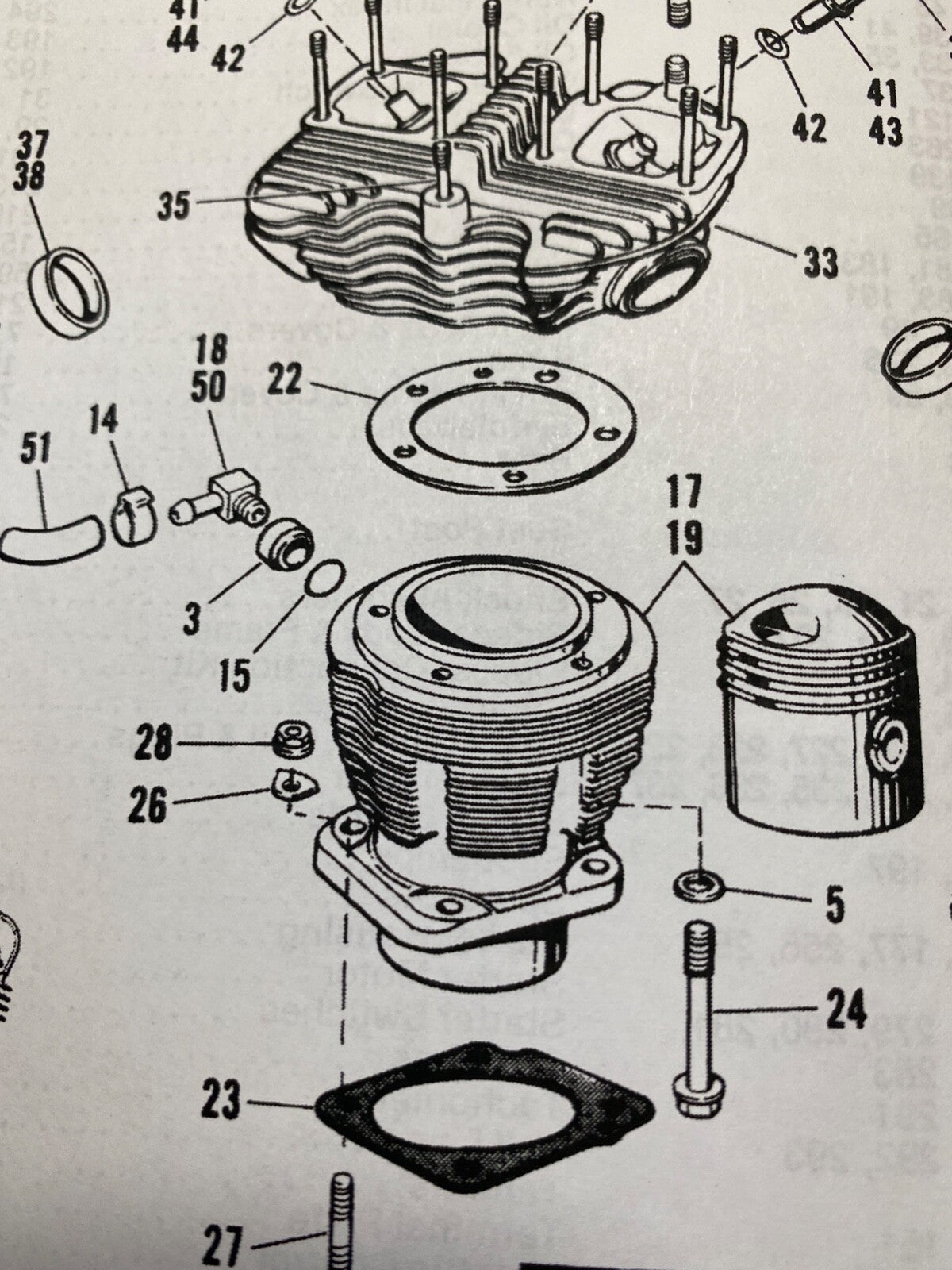 Harley 16836-78 FL Shovelhead Cylinder Base Torque Spacers 1978-1984 USA
