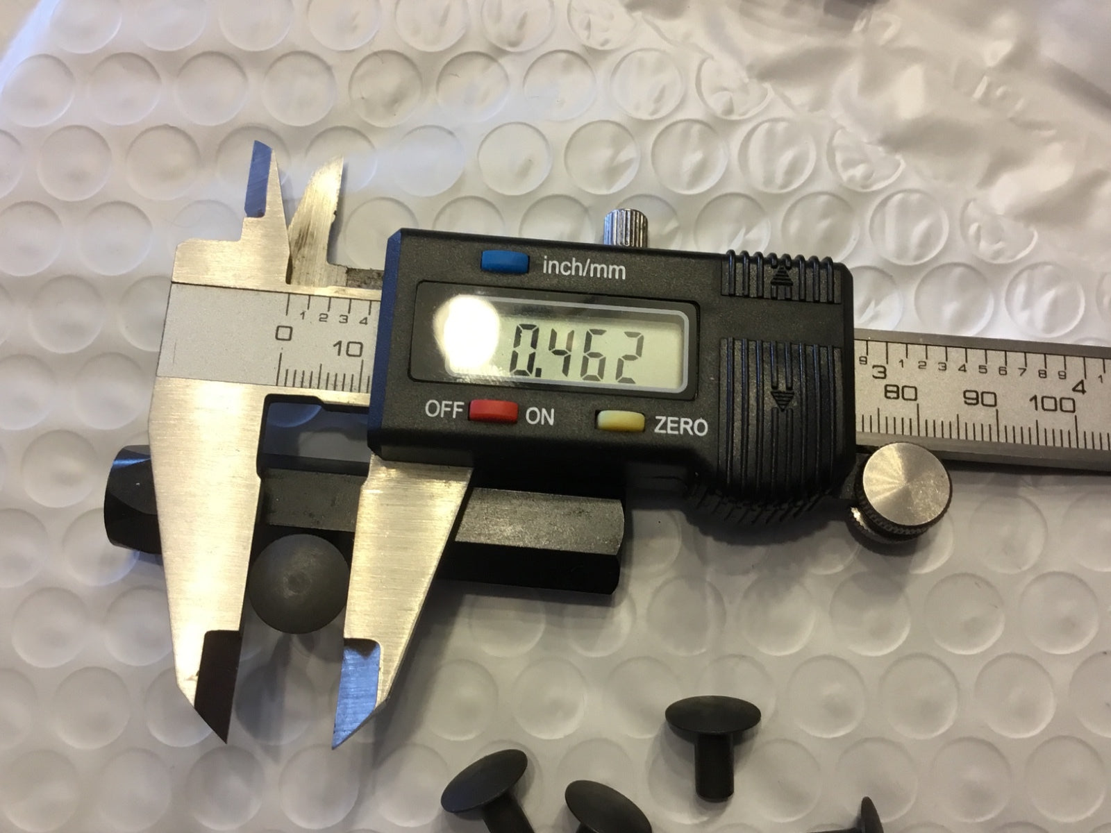 Harley 3/16 x 1/2" Fender Rivets & Tool Single Knucklehead VL WL Panhead 0315 