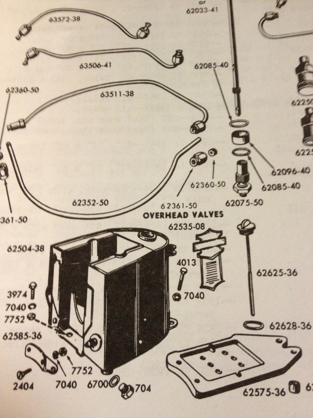 Harley CP-1038 Oil Tank Mounting Kit EL FL FLH UL Knucklehead Panhead 1936-1957