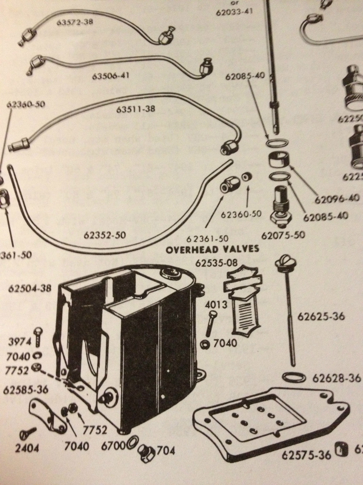 Harley CP-1038 Oil Tank Mounting Kit EL FL FLH UL Knucklehead Panhead 1936-1957