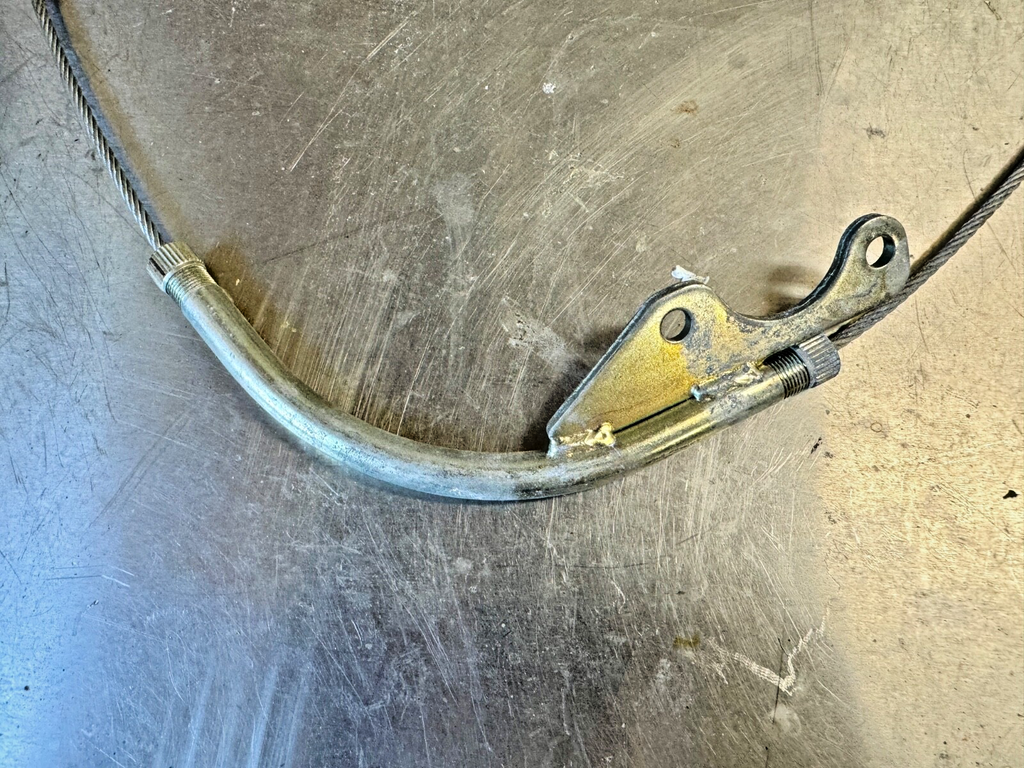 Harley WL WLD Clutch Cable Assembly 1941-46 Two Hole Cad OEM# 36975-41; 2424-41