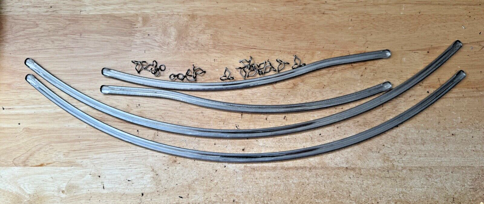 Harley 3717-39 Knucklehead Panhead UL WL Rear Fender Trim Kit 1939-48