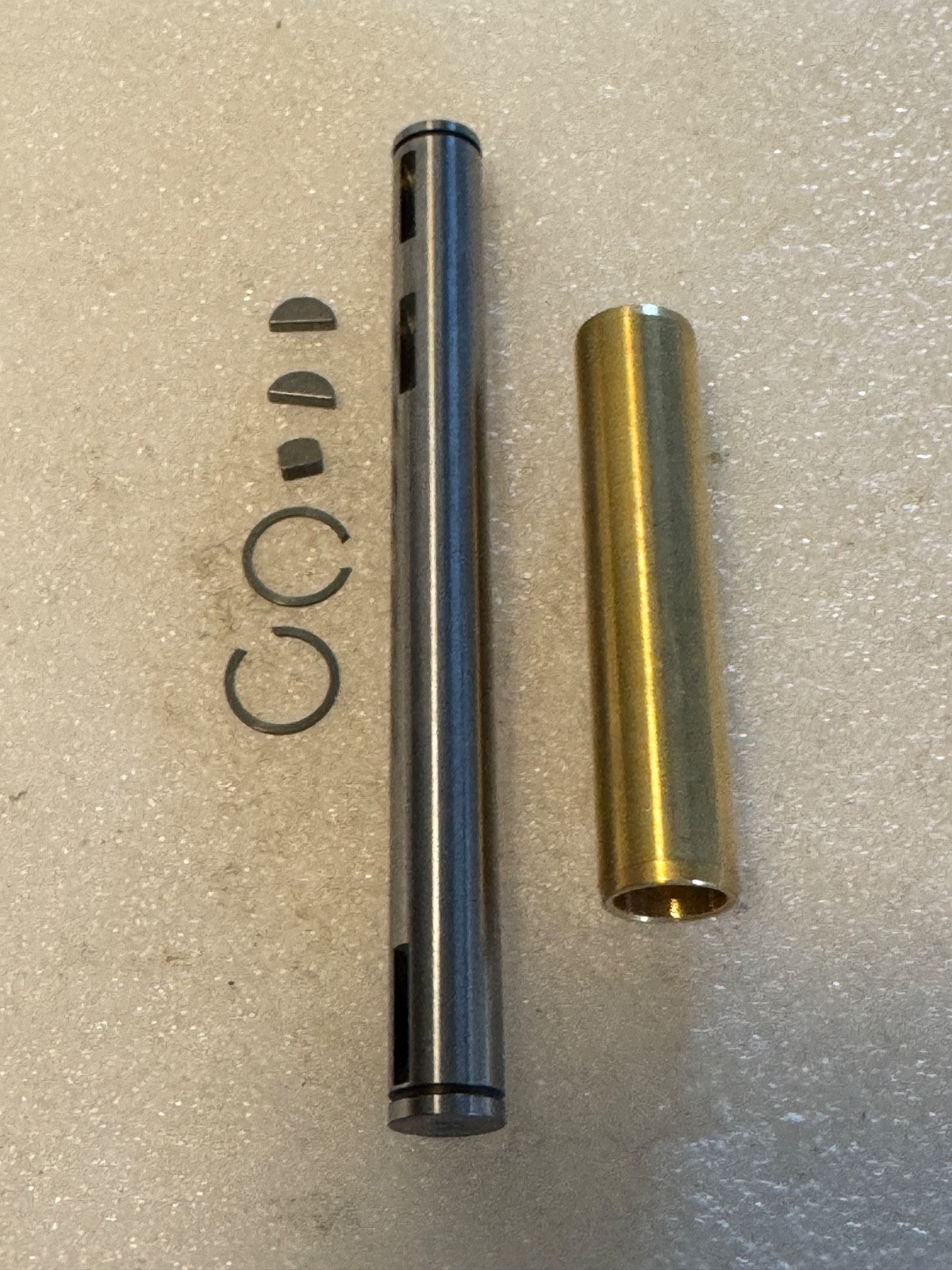 Harley 638-36 26346-36 Oil Pump Shaft Kit w/ Keys Knucklehead Panhead 36-67 USA