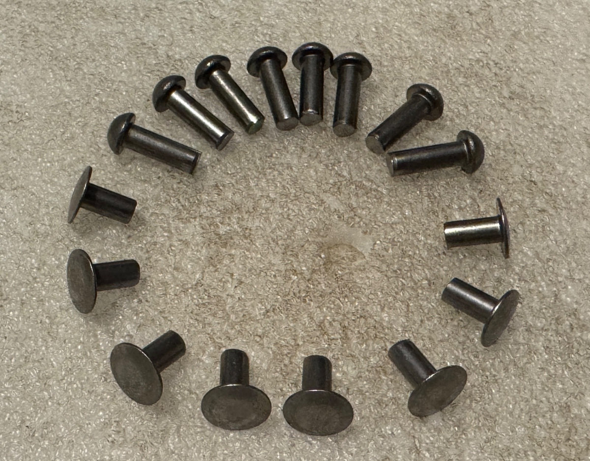 Harley 0314 0308 VL Knucklehead Panhead Rear Fender Rivet Kit 1930-57 USA0