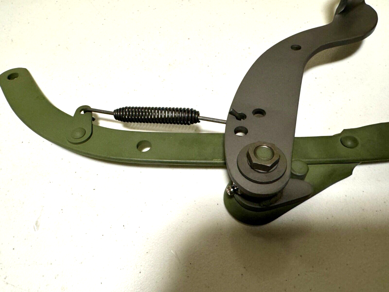 Harley 45 WLA WLC Servicar WW-II Brake Pedal & Strap Kit OD Green 2934-39N