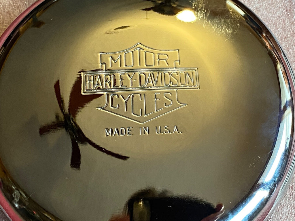 Harley 6” J-Slot Air Cleaner Kit Knucklehead VL RL Chrome W/ H-D Logo #1401-35