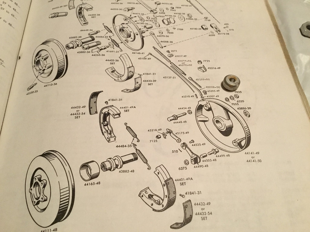 Harley 1950-72 Panhead FX XL Front Brake Cable Adjuster & Nuts OEM# 45159-50 USA
