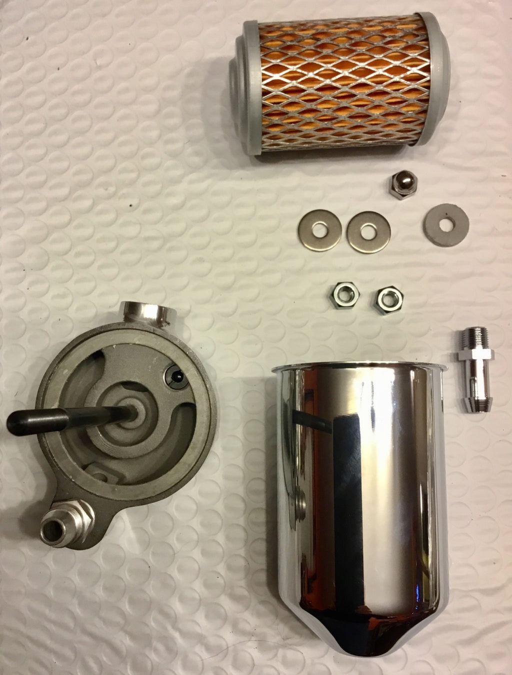 Harley Oil Filter Kit Panhead 1948 & 49 Rigid Tank Mount Cannister OEM# 63800-48