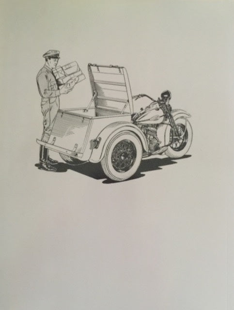 Harley Parts Manual Catalog Book 1958 to 1973 45 Servicar Police Equipment