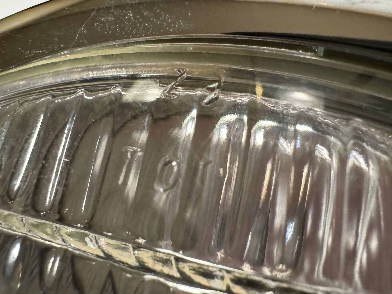 Harley Cycle-Ray Headlamp Correct Lens w/ Mold Number  Knuckle WLA VL