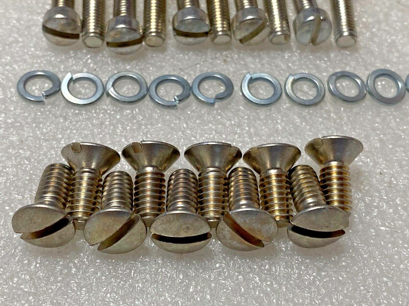 Harley Filister Head Primary Cover Screw Kit 36-49 Knucklehead Panhead U Cad USA