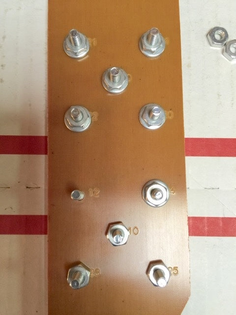 Harley 72301-49 Panhead Bakelite Front Terminal Plate 49-57 FL FLH *Assembled*