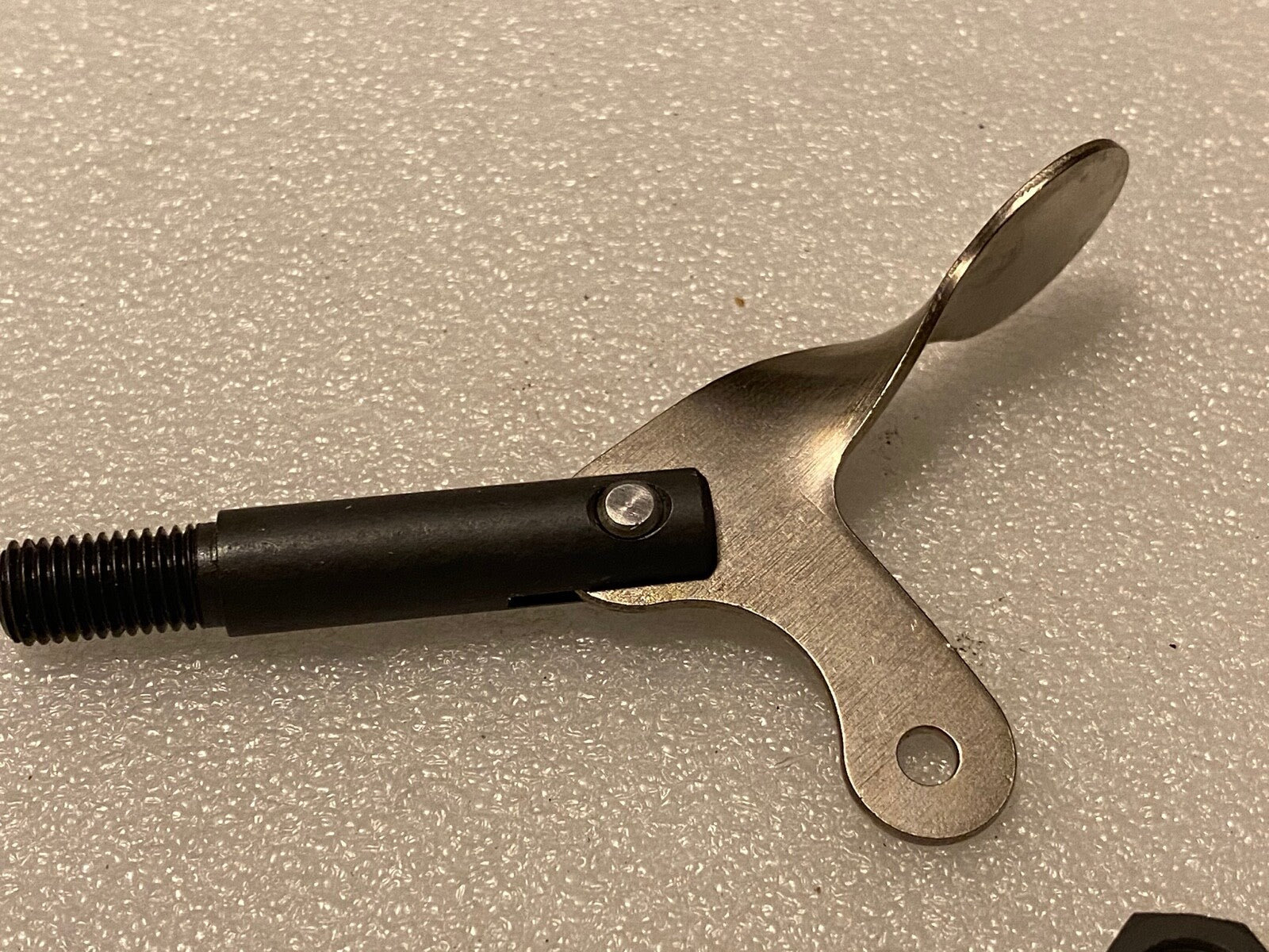 Harley Linkert 36-37 Knucklehead Choke Lever Parkerized & Nickel OEM#1233-36 USA