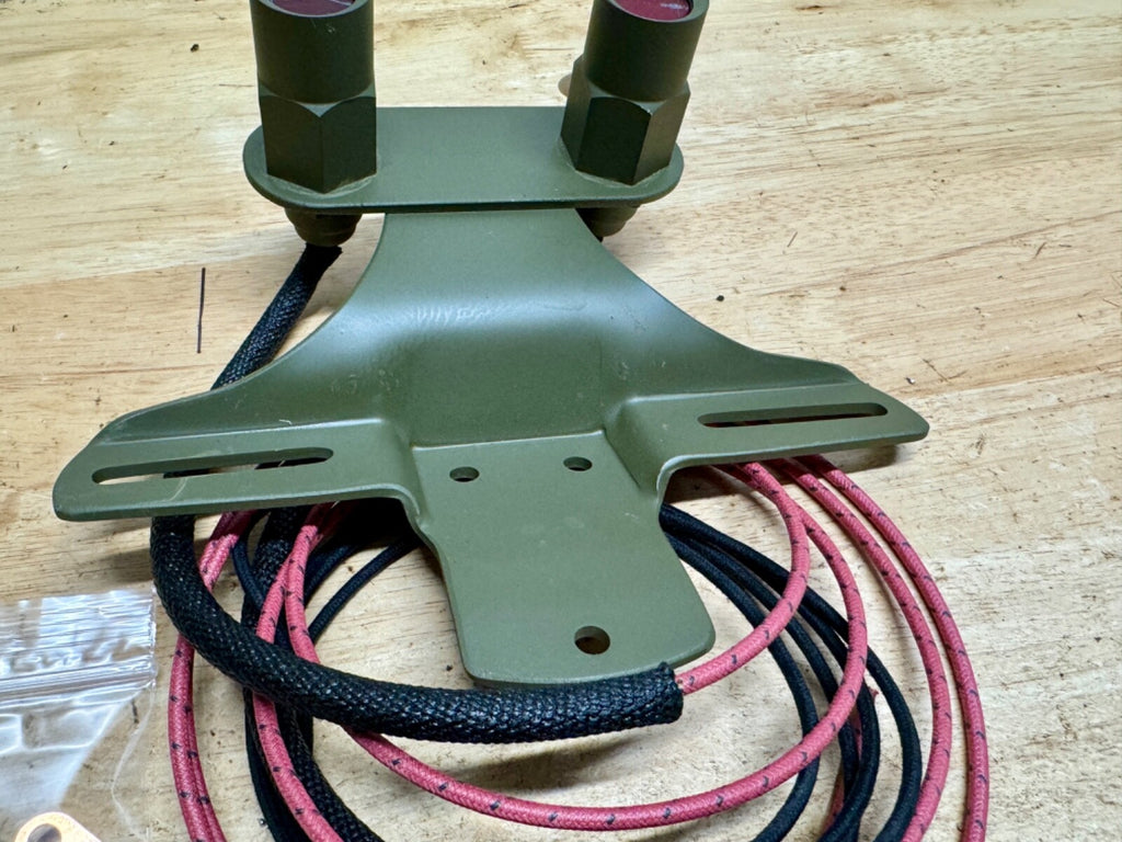 Harley 1943 WLC Rear Fender Black Out Marker Tail Lamp Light WWII 5051-43