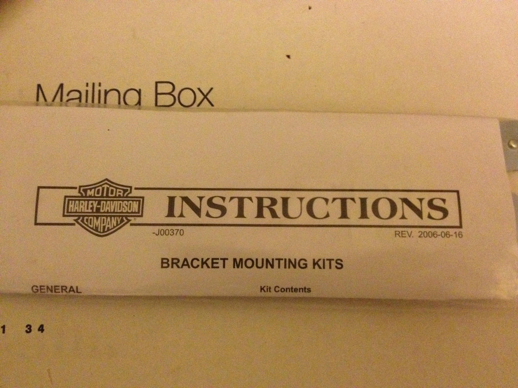 Harley Panhead Servicar K-Model 55 & 56 Gas Tank Emblem Mount Kit Adhesive Type
