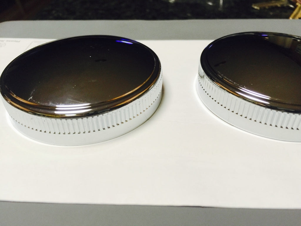 Harley Eaton Gas Caps 1955-1964 Late Style Short Profile Panhead FL FLH