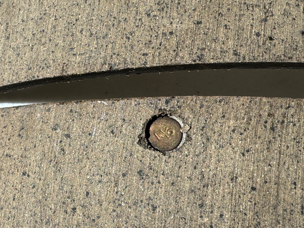 Harley Sportster Superior 41848-64 Front Brake Shoe Lining Pad Kit 1964-72